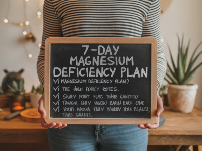 Wie du mit einem 7‑tage‑plan magnesiummangel erkennst und natürlich ausgleichst