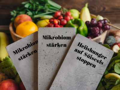 Wie du mit drei konkreten Einkaufslisten das Mikrobiom stärkst und Heißhunger auf Süßes stoppst