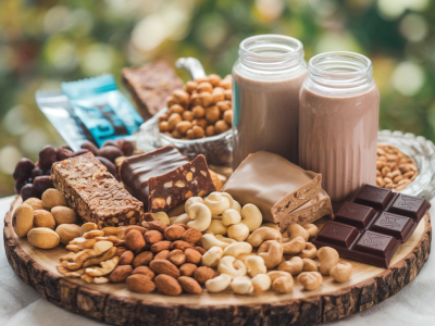Wie du unterwegs zuverlässig zuckerarme snacks findest: checkliste für zug, flug und meeting
