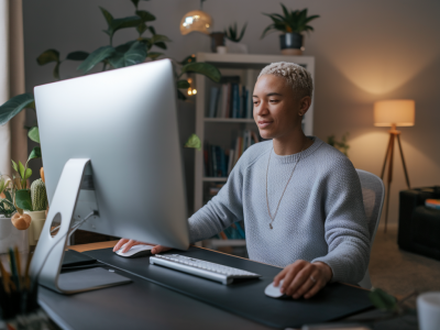 Wie du gesund im Homeoffice arbeitetst: ergonomie, Pausen und leichte Bewegungsabläufe