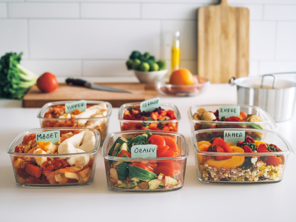 Wie du mit einfachen Meal-Prep-Tricks eine Woche gesund und stressfrei isst